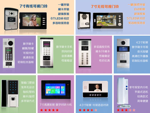 石家莊安居樂(lè)樓宇對(duì)講產(chǎn)品